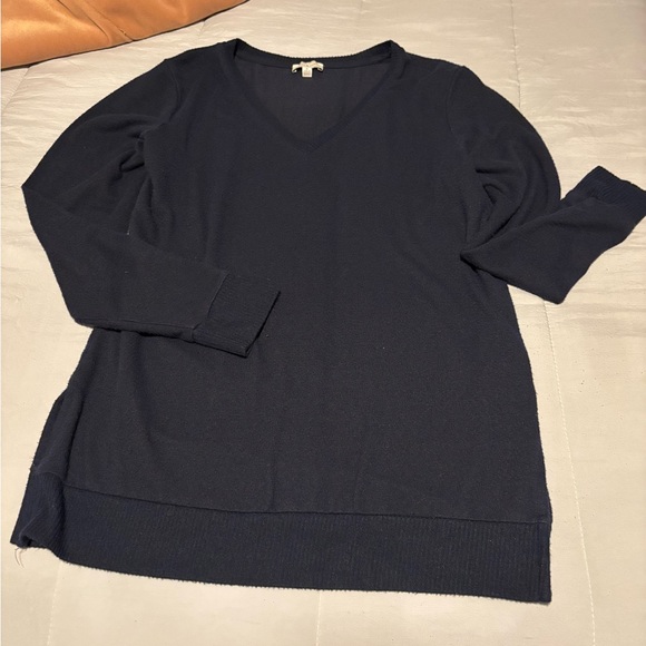 Lucky Brand Sweaters - Lucky Brand Navy V-Neck Sweater